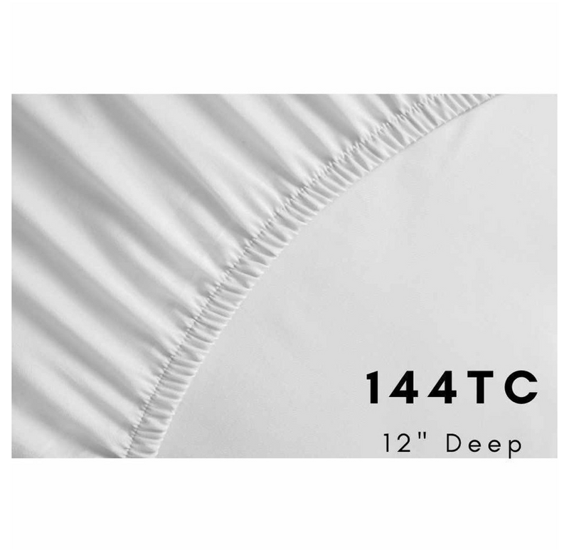 Single Fitted Sheet 12" Deep